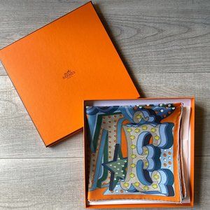 Hermes Electrique Scarf 45